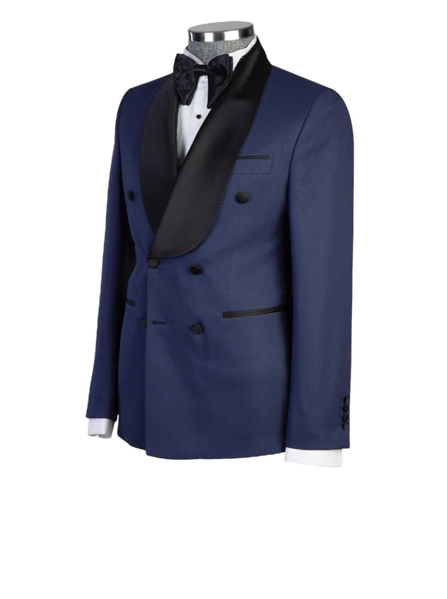 Navyblue Double Breasted Tuxedo
