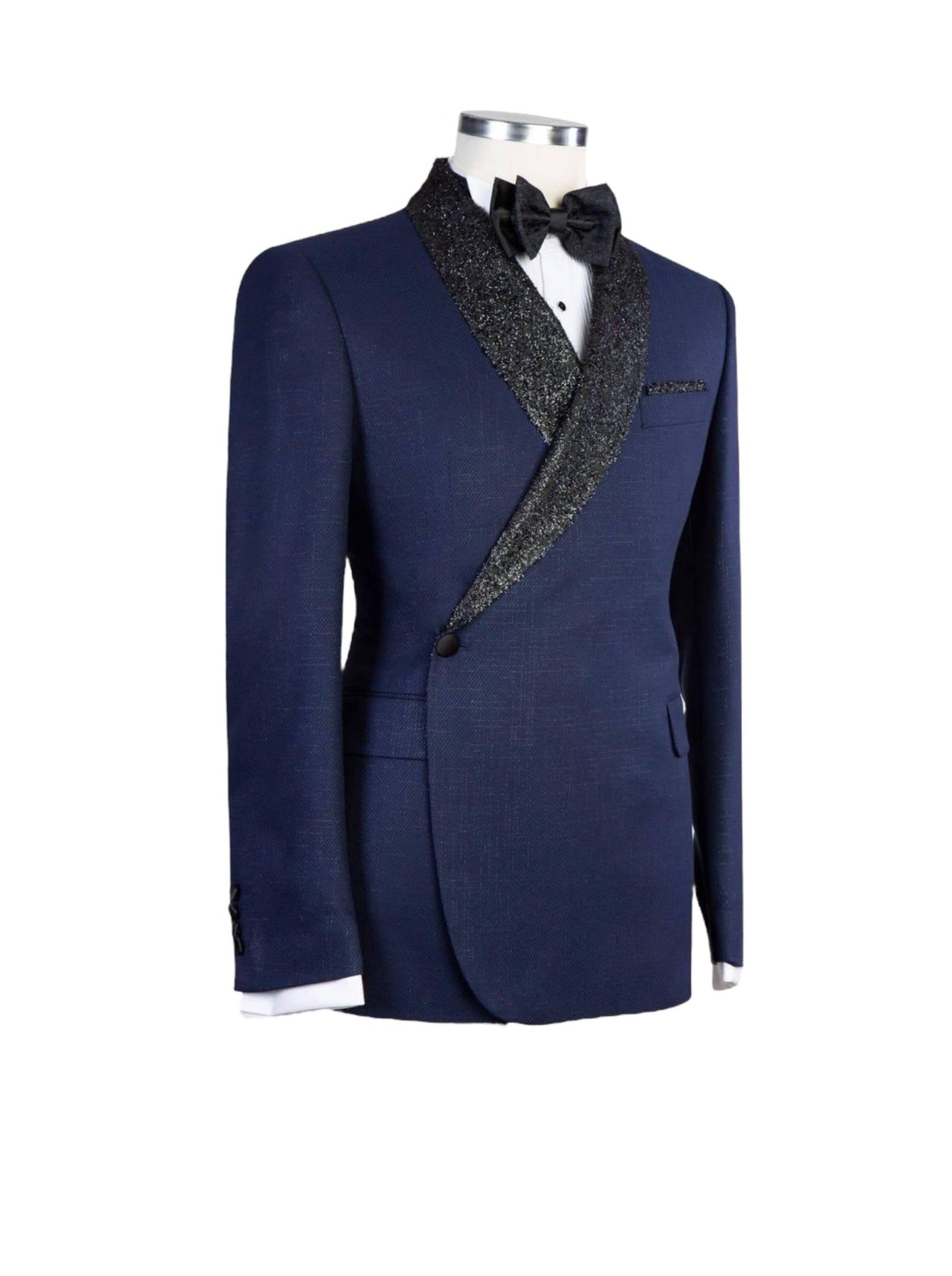 Navyblue Double Breasted Tuxedo