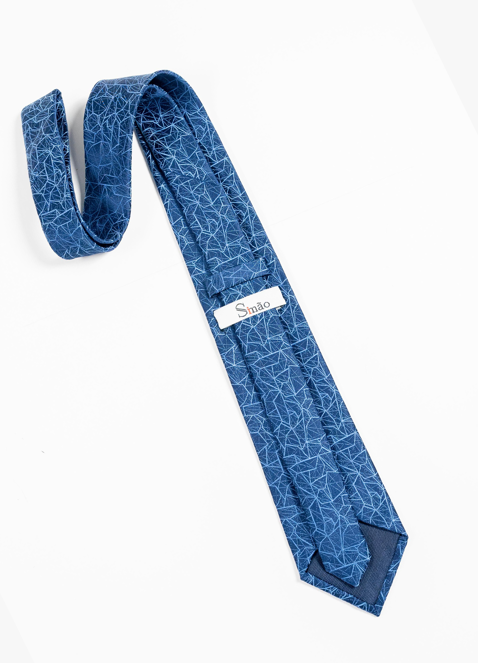 Blue Crystal Necktie