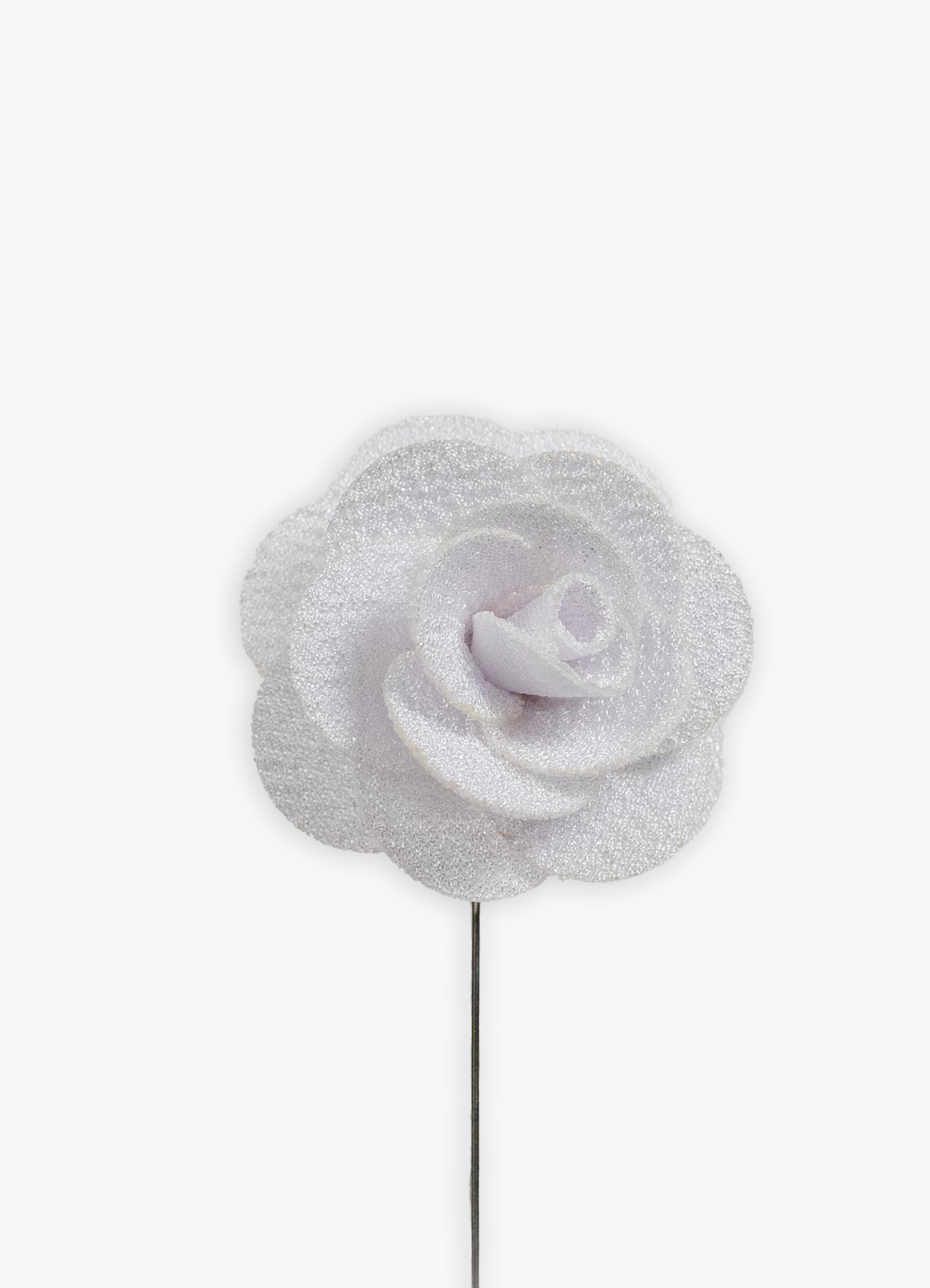 White Bloom Lapel Pin