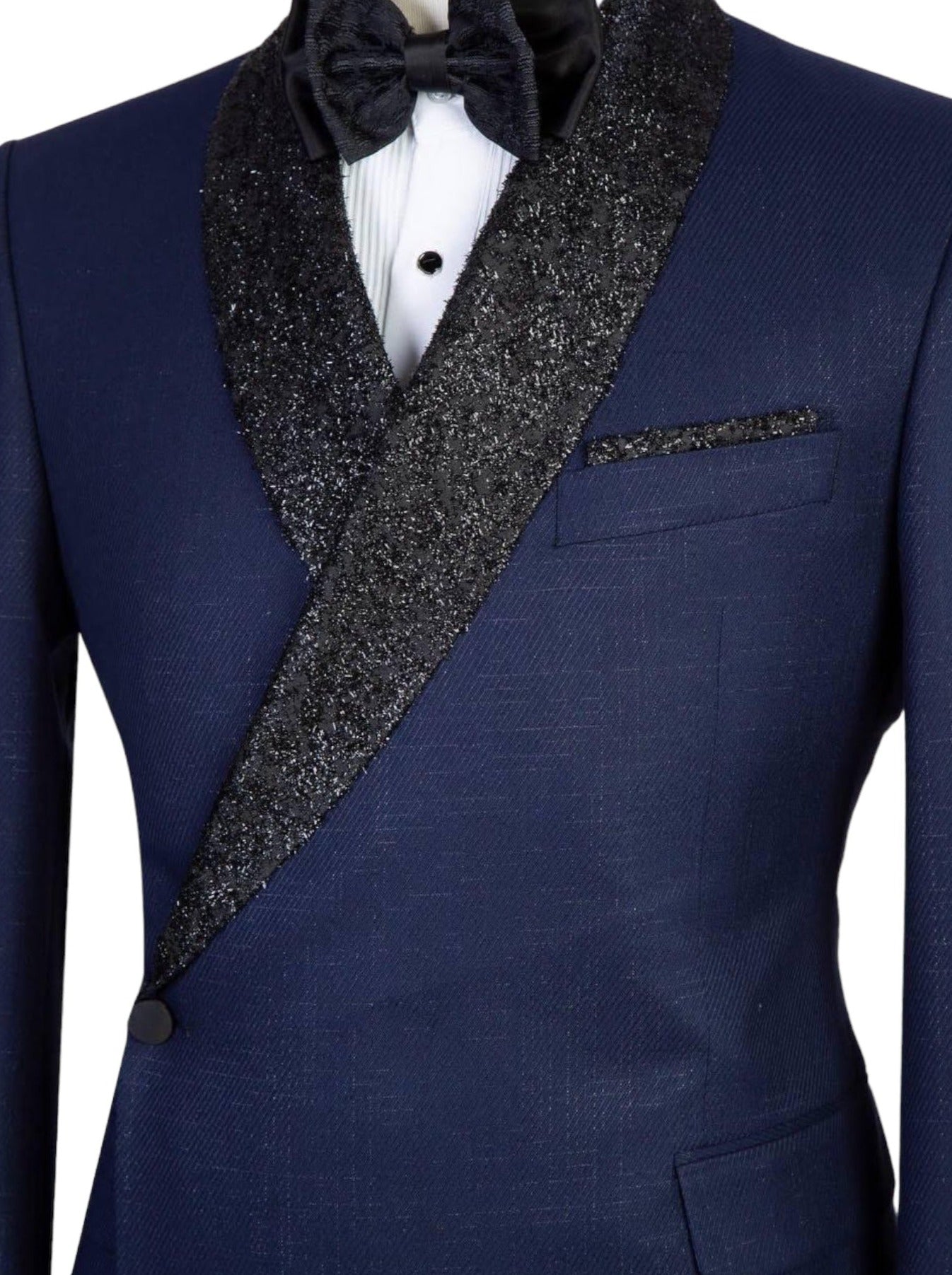 Navyblue Double Breasted Tuxedo