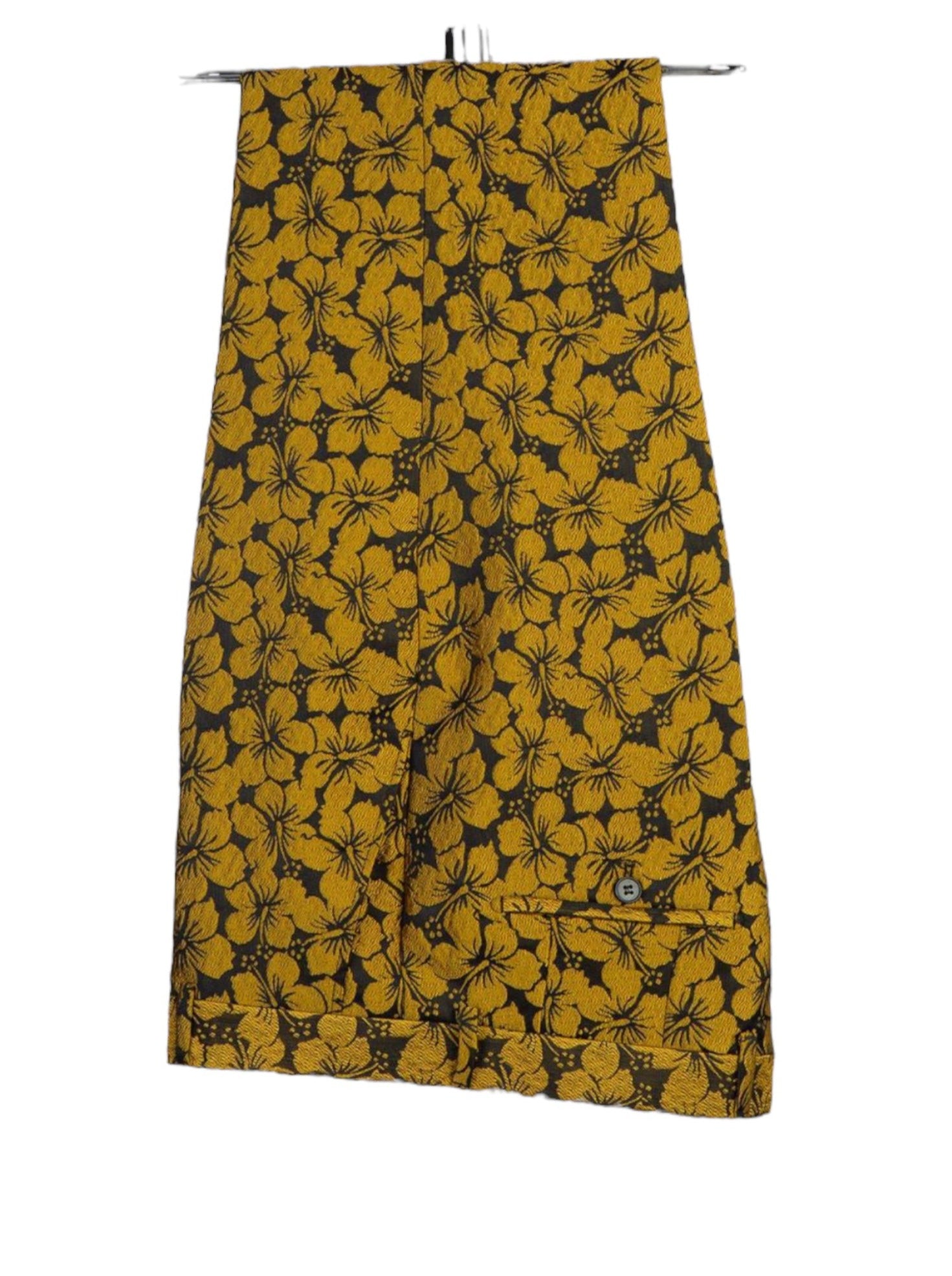 Yellow Flowers Three-Piece Suit