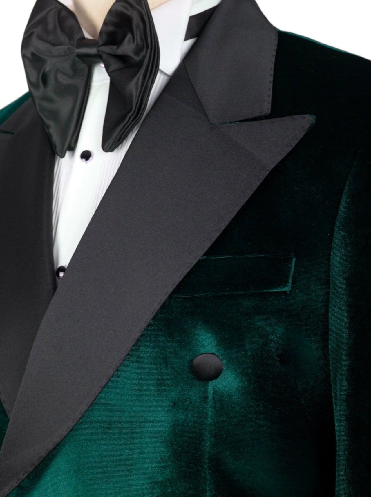 Camogreen Velvet Double Breasted Tuxedo