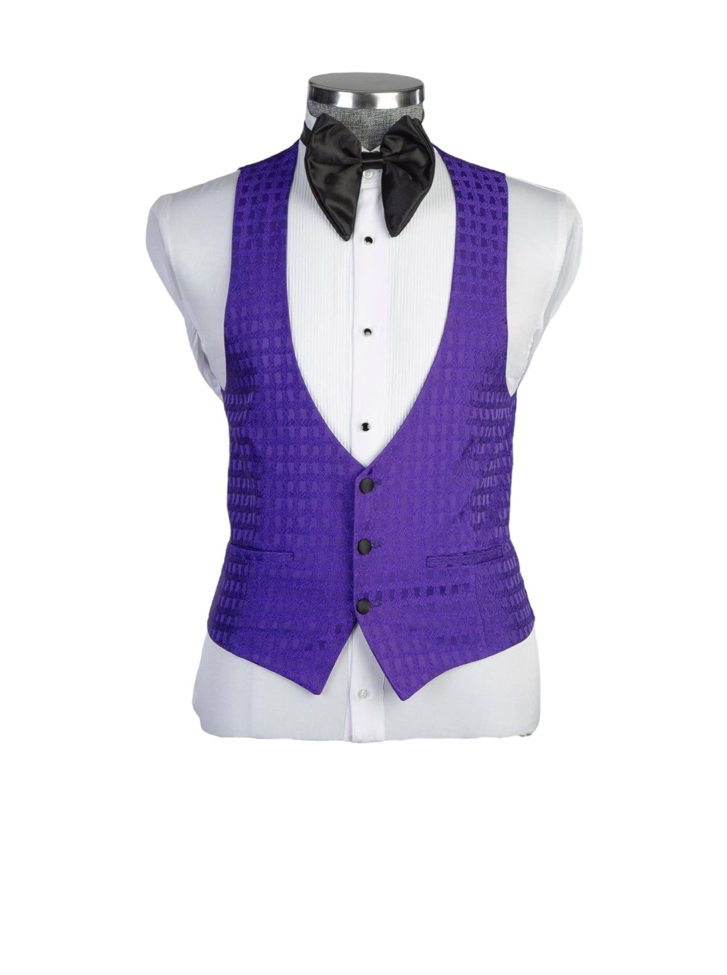 Purple Three-Piece Tuxedo