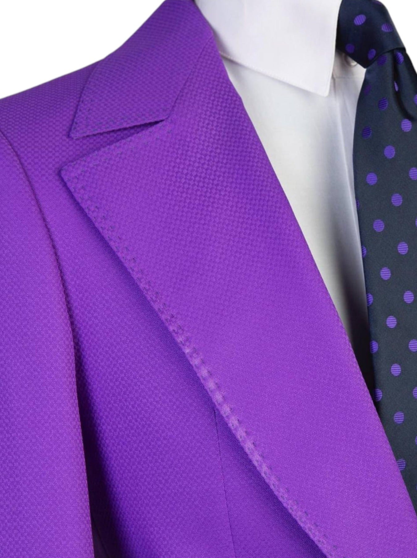 Purple Three-Piece Suit