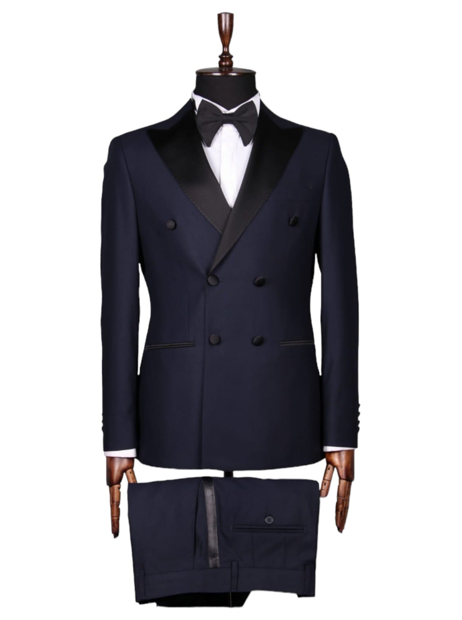 Navy Double Breasted Tuxedo