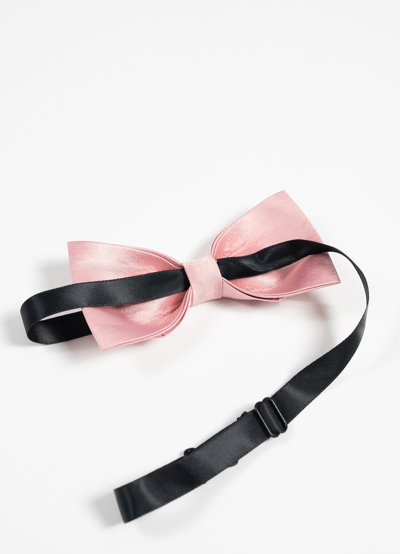 Pink Spark Bow Tie