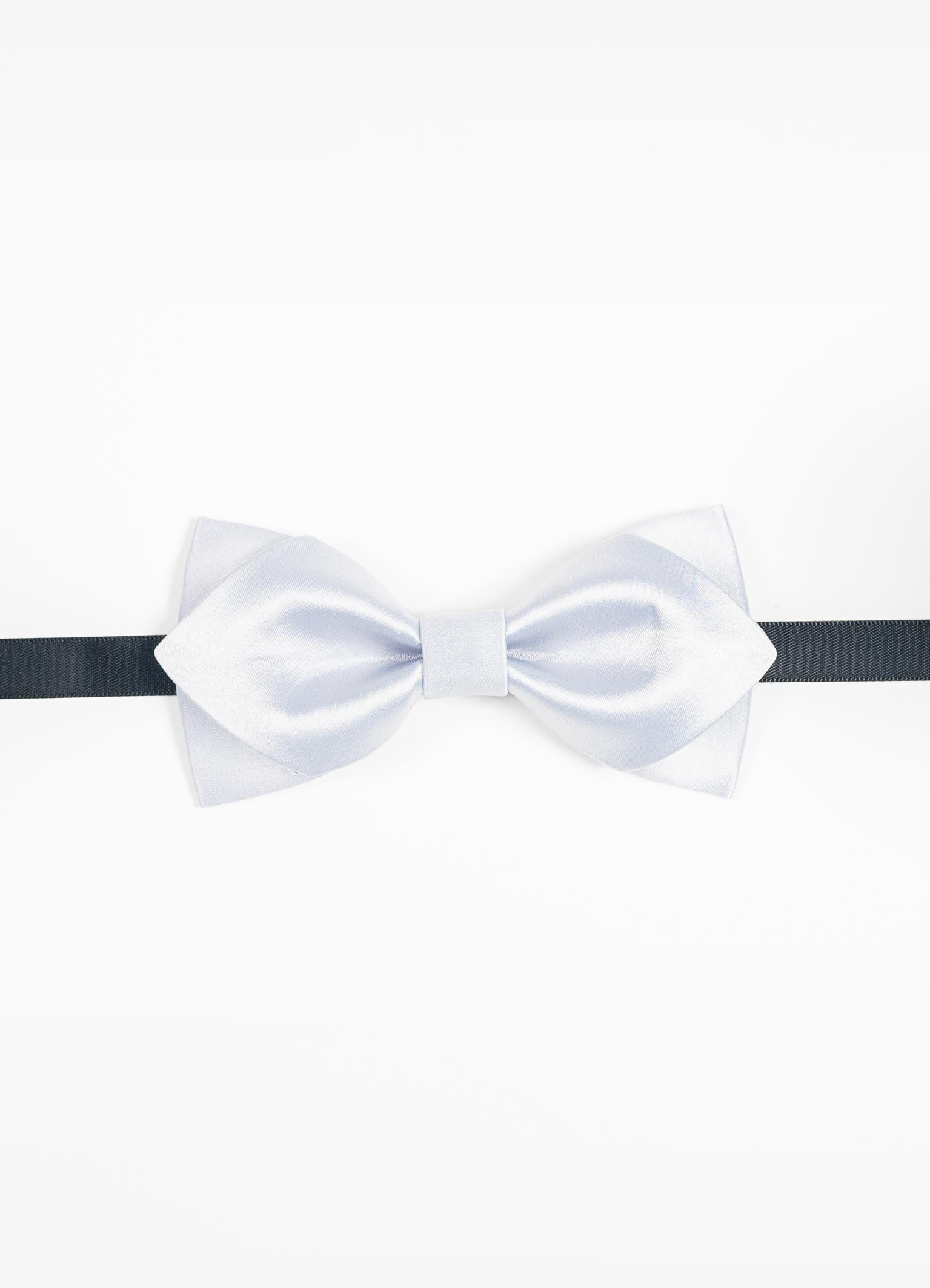 White Spark Bow Tie