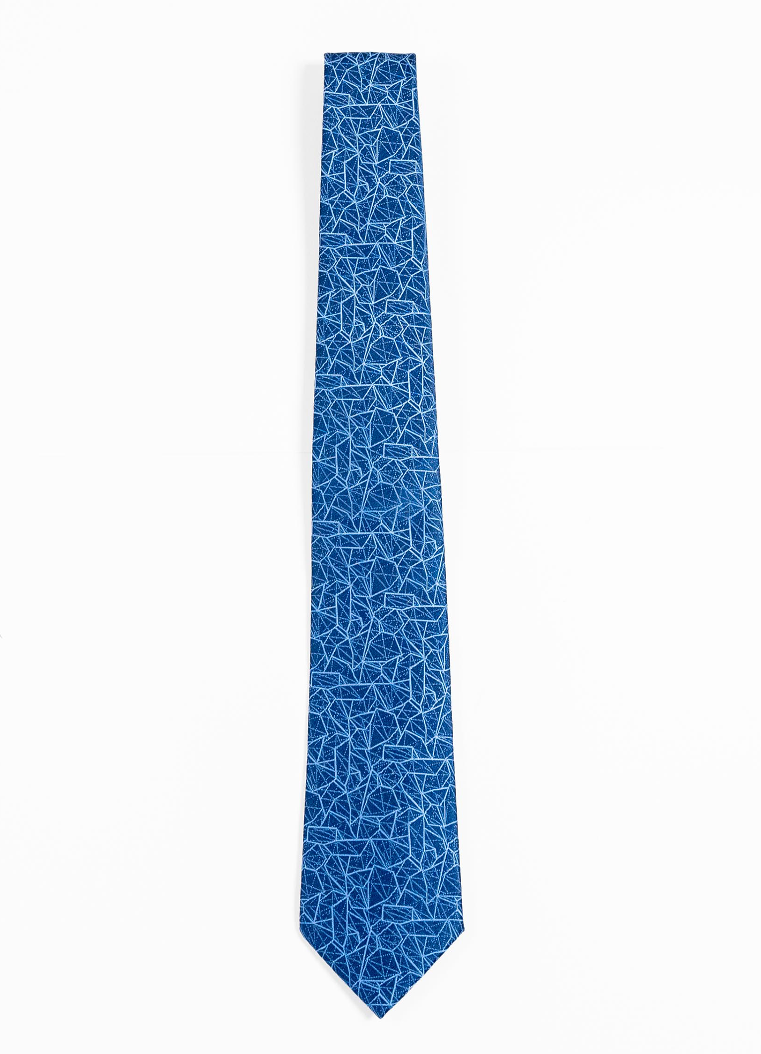 Blue Crystal Necktie