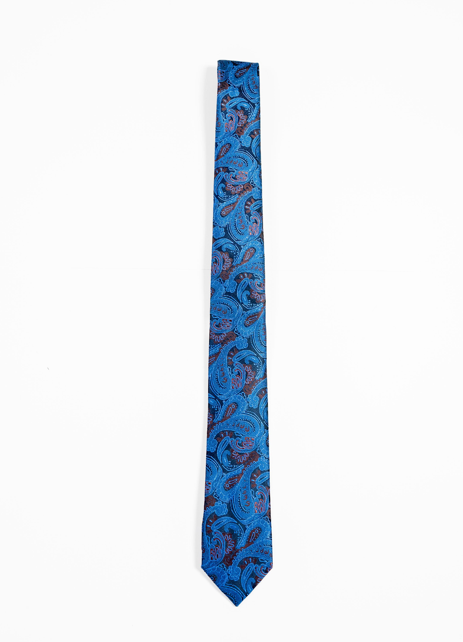 Blue Barok Necktie