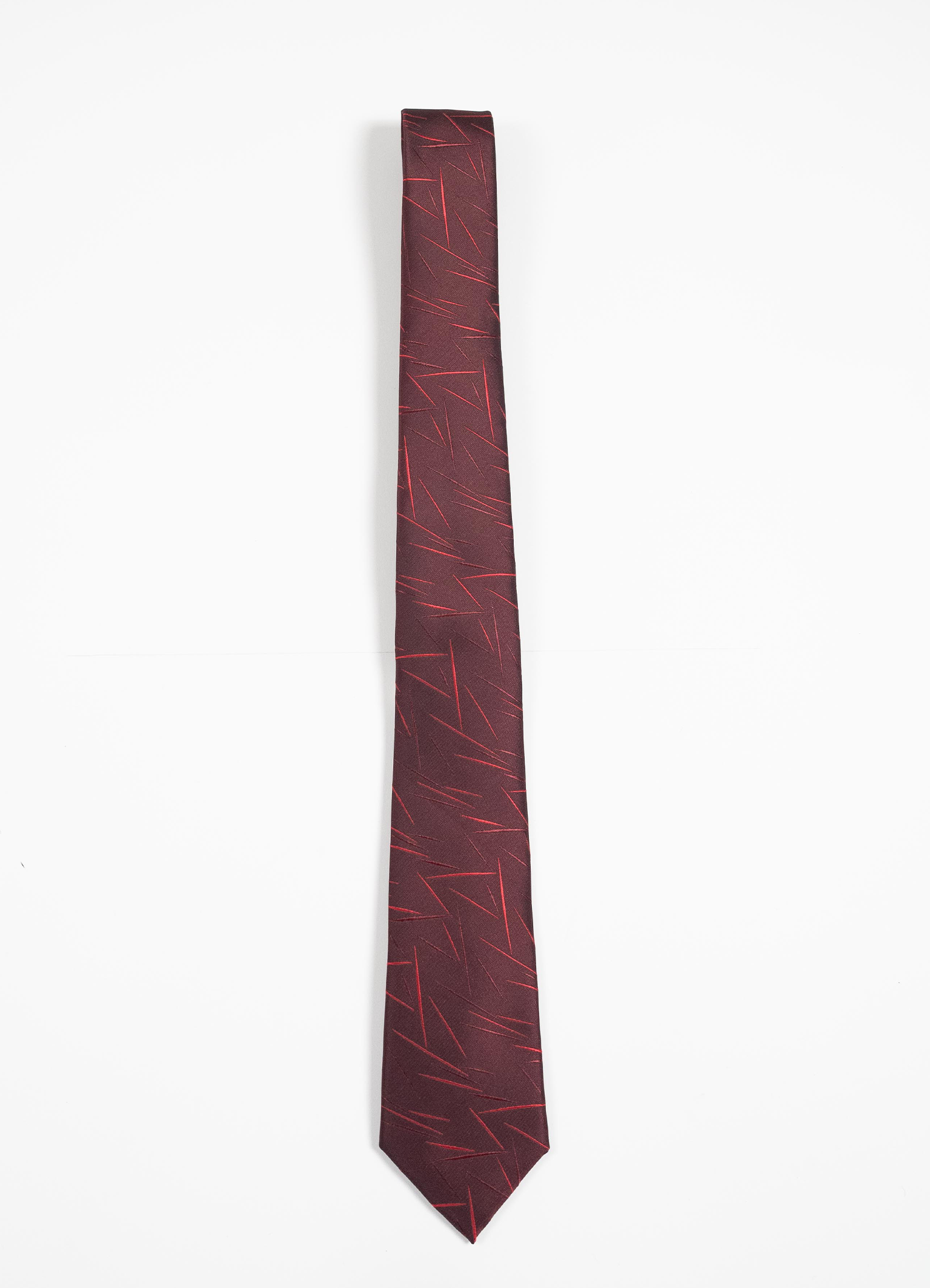 Bordeaux Strike Necktie