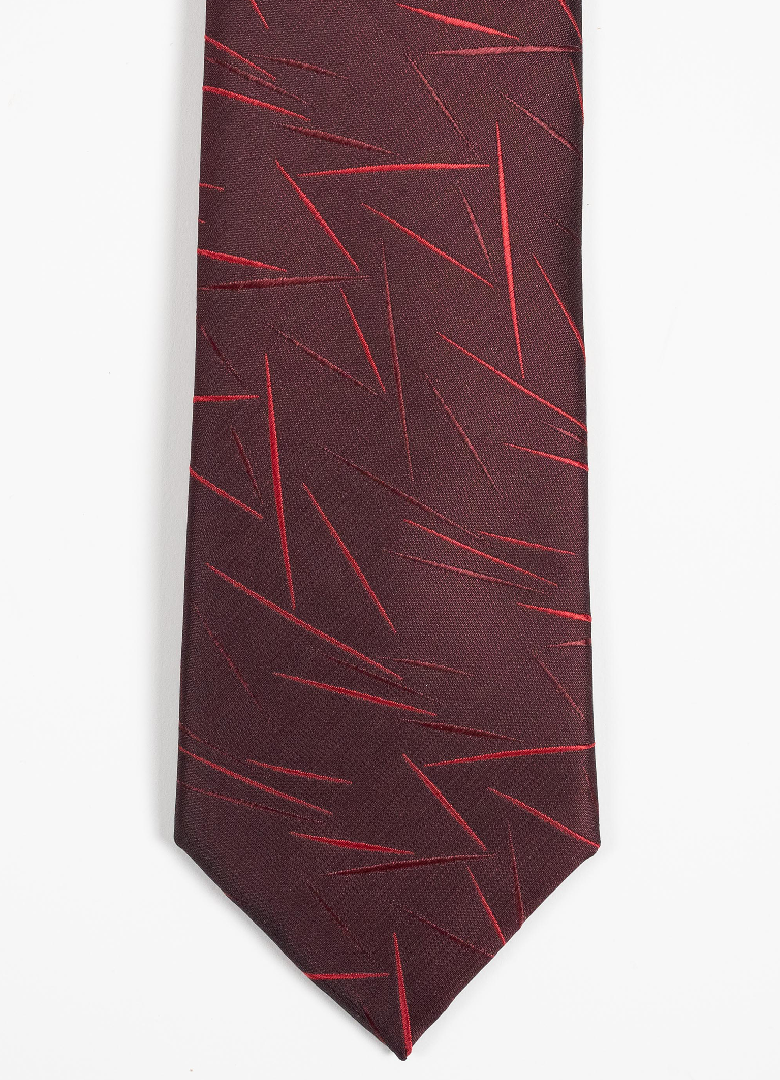 Bordeaux Strike Necktie