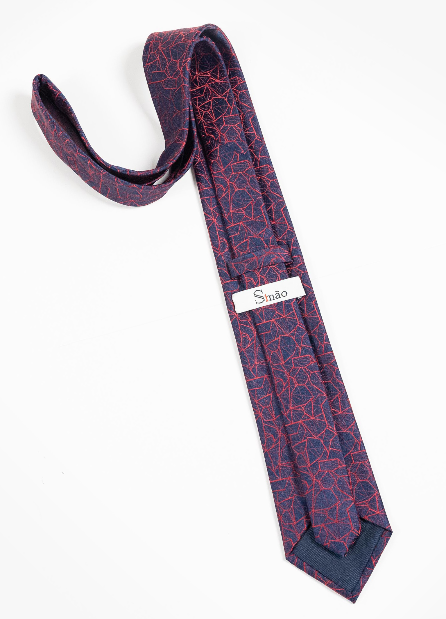 Red Crystal Necktie