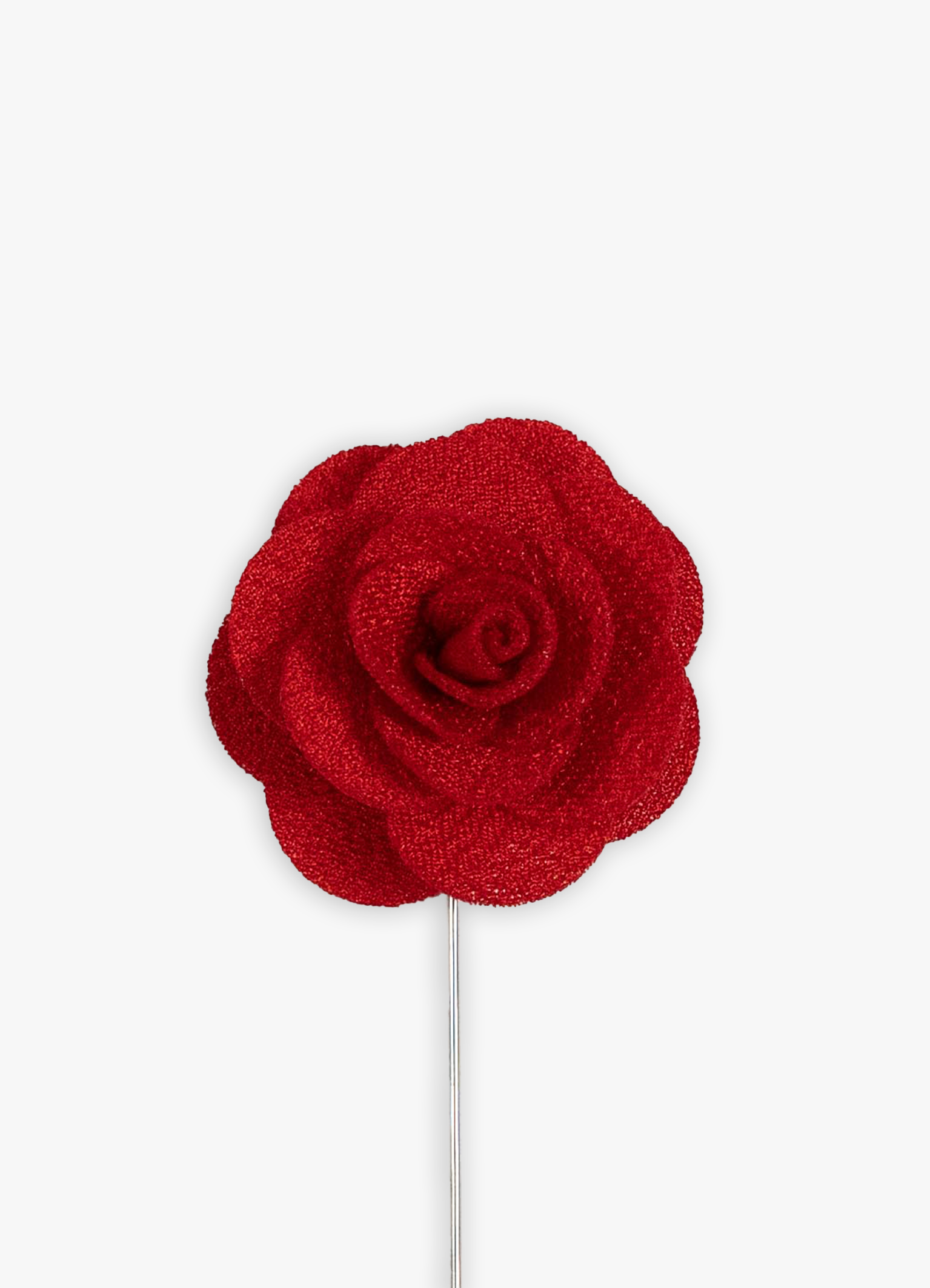 Red Bloom Lapel Pin