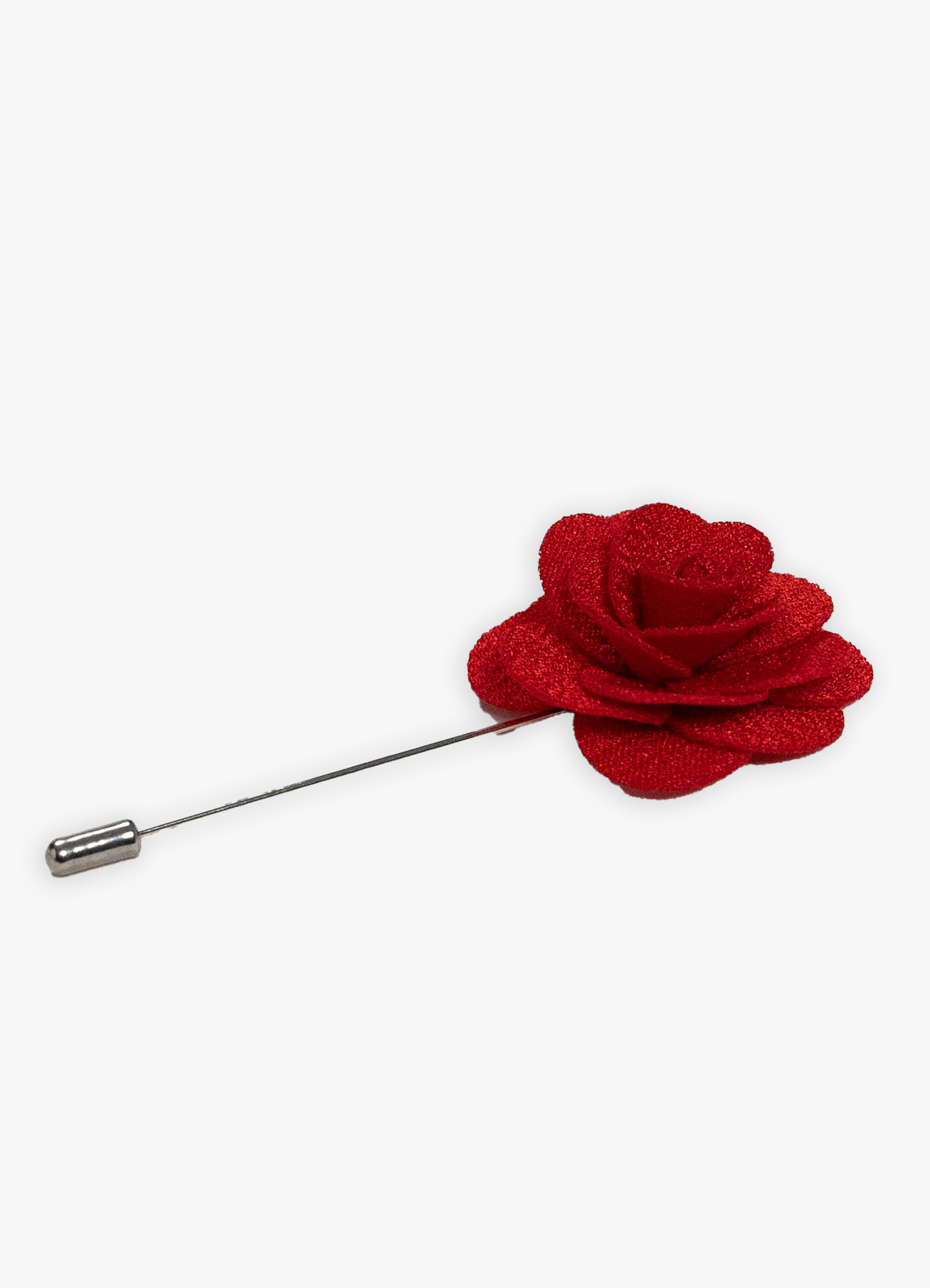 Red Bloom Lapel Pin