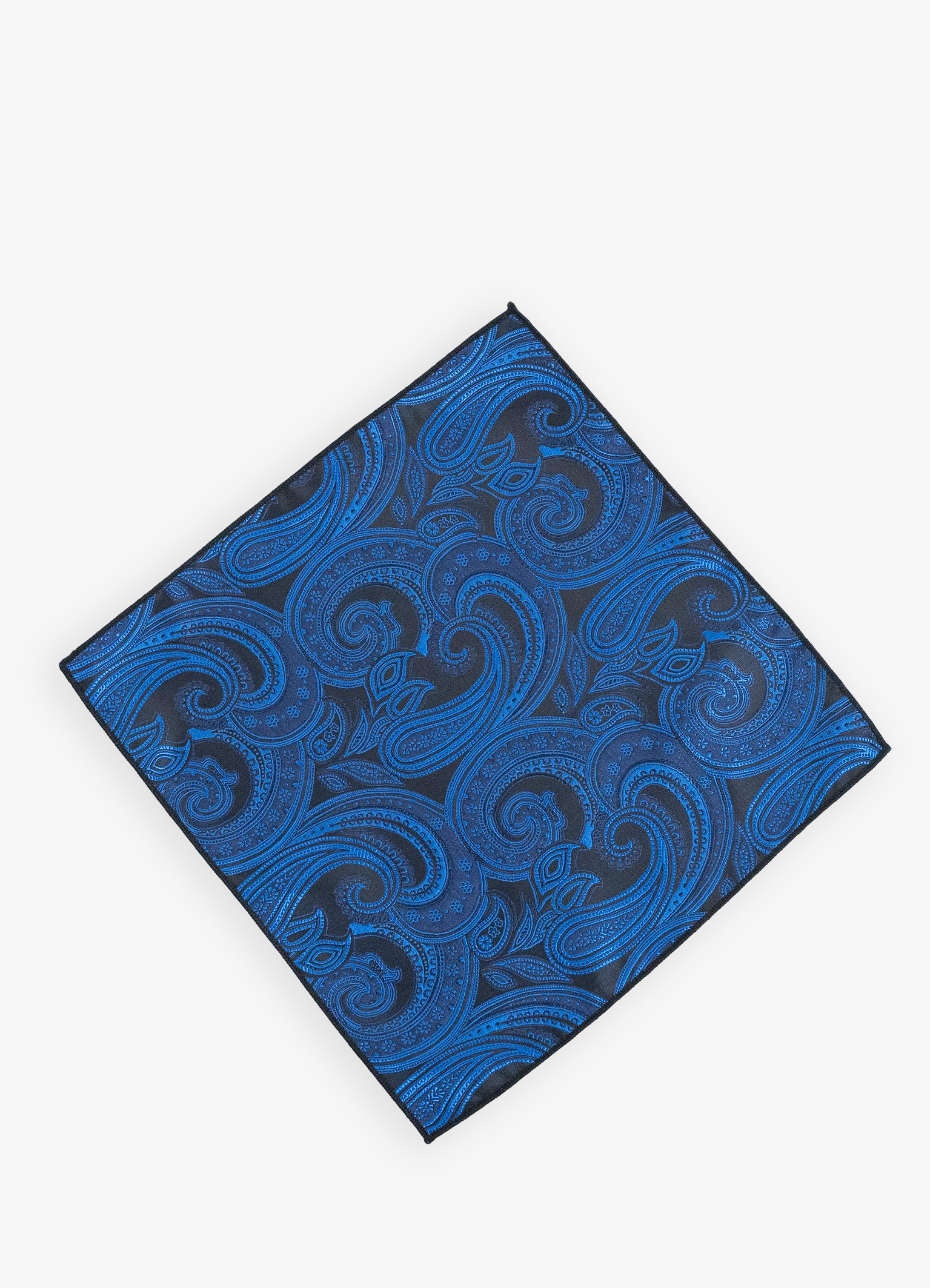 Blue Waves Pocket Square