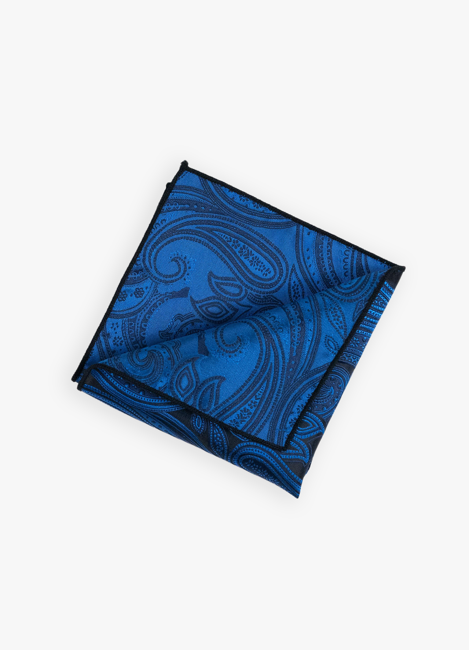 Blue Waves Pocket Square